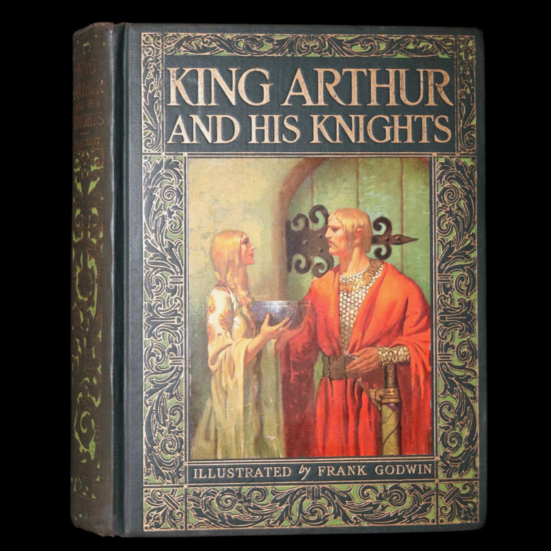 1927 First Edition illustrated by Frank Godwin - King Arthur and His Knights