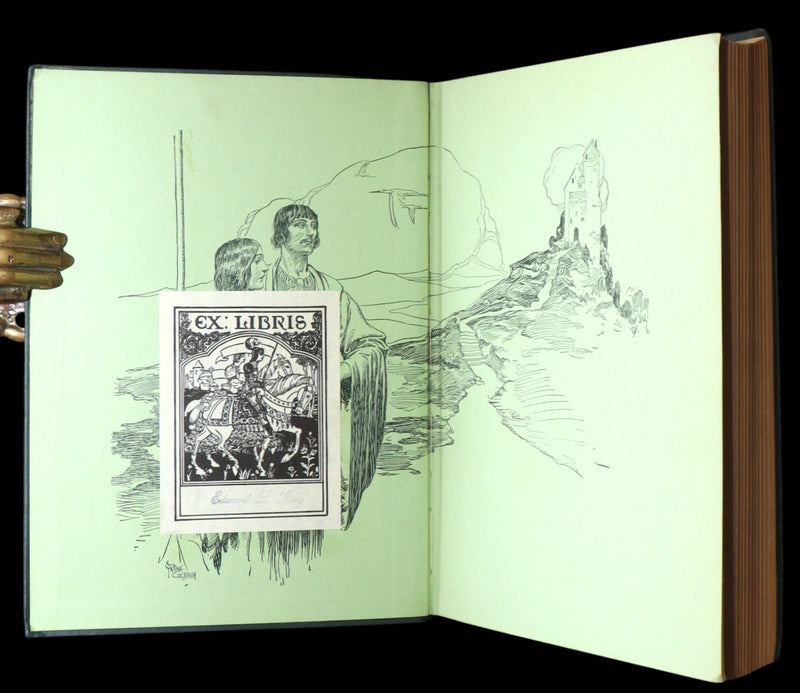 1927 First Edition illustrated by Frank Godwin - King Arthur and His Knights