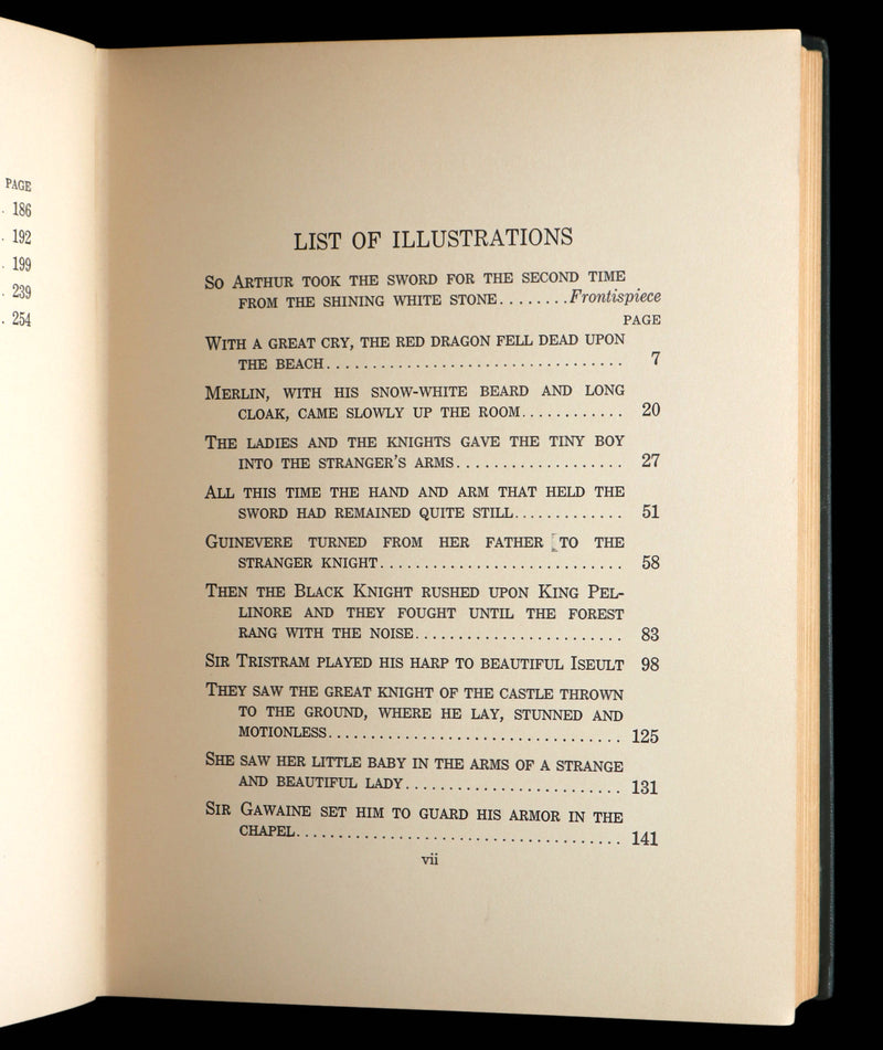 1927 First Edition illustrated by Frank Godwin - King Arthur and His Knights