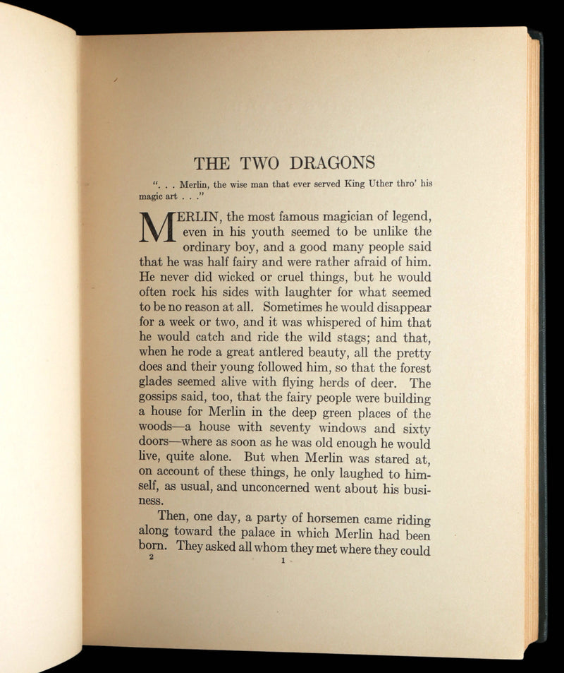 1927 First Edition illustrated by Frank Godwin - King Arthur and His Knights