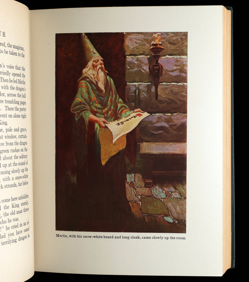 1927 First Edition illustrated by Frank Godwin - King Arthur and His Knights