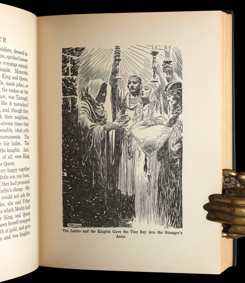 1927 First Edition illustrated by Frank Godwin - King Arthur and His Knights
