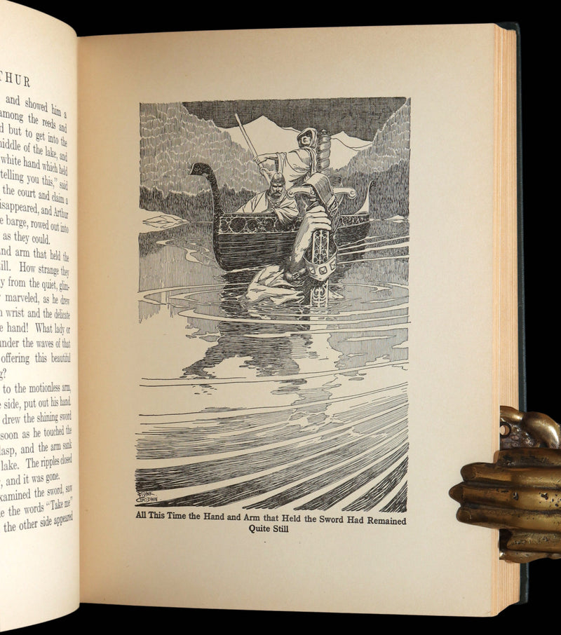 1927 First Edition illustrated by Frank Godwin - King Arthur and His Knights
