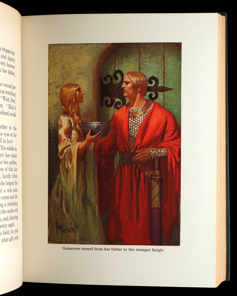 1927 First Edition illustrated by Frank Godwin - King Arthur and His Knights