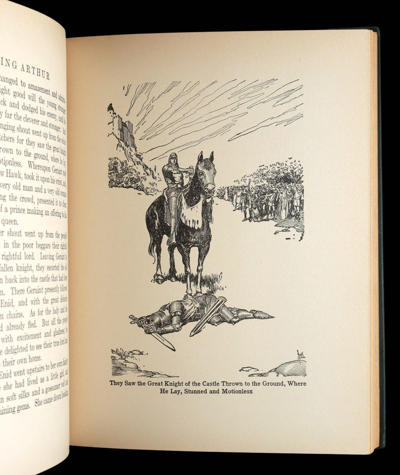 1927 First Edition illustrated by Frank Godwin - King Arthur and His Knights