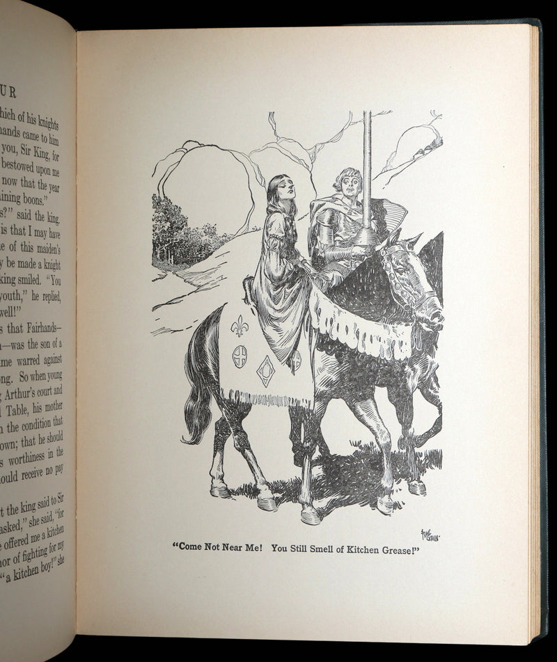 1927 First Edition illustrated by Frank Godwin - King Arthur and His Knights