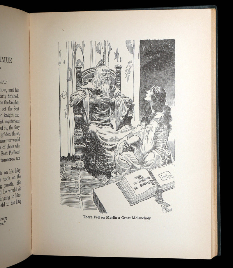 1927 First Edition illustrated by Frank Godwin - King Arthur and His Knights