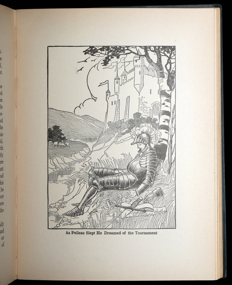 1927 First Edition illustrated by Frank Godwin - King Arthur and His Knights