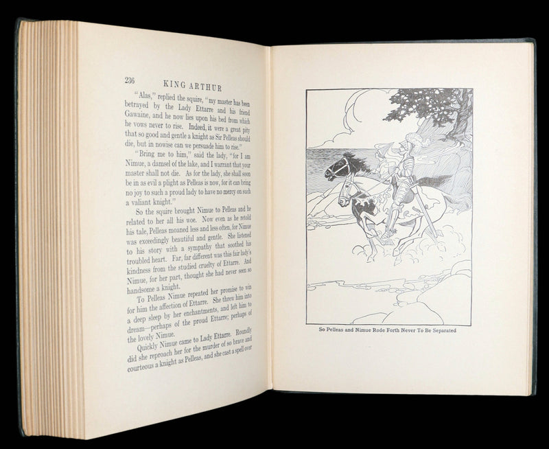 1927 First Edition illustrated by Frank Godwin - King Arthur and His Knights