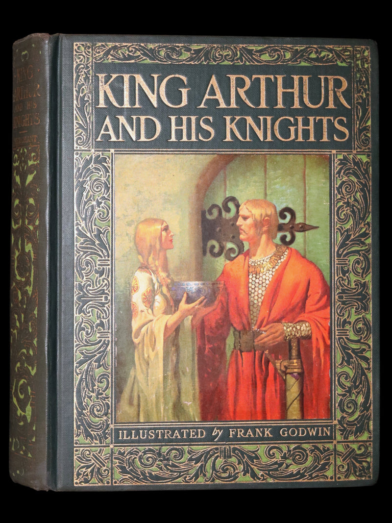 1927 First Edition illustrated by Frank Godwin - King Arthur and His Knights