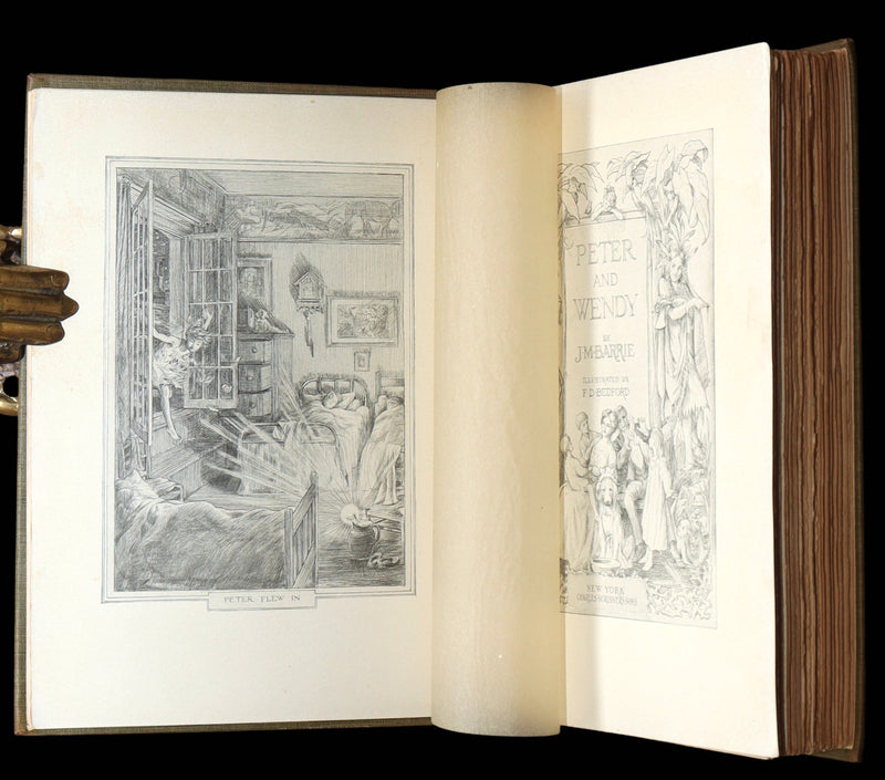 1911 Rare Peter Pan First Edition - Peter and Wendy by James Matthew Barrie