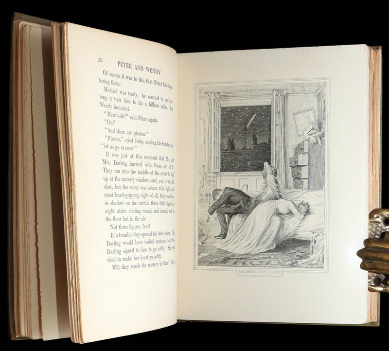 1911 Rare Peter Pan First Edition - Peter and Wendy by James Matthew Barrie