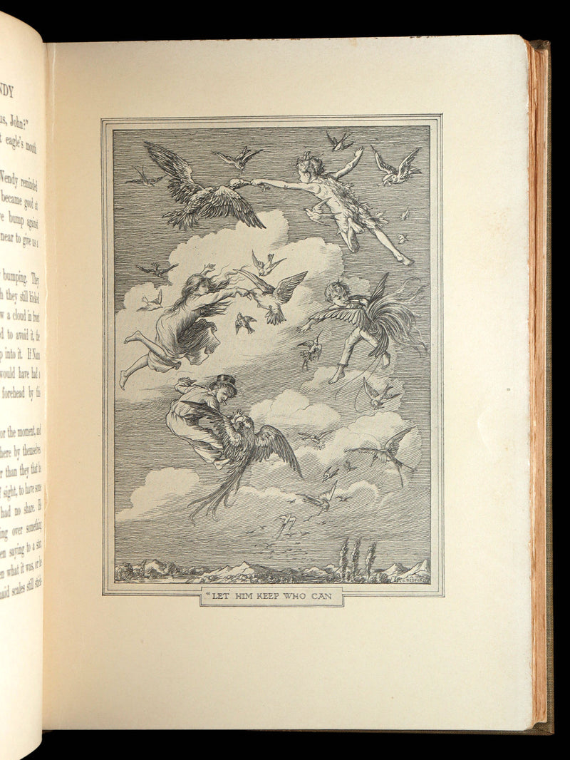 1911 Rare Peter Pan First Edition - Peter and Wendy by James Matthew Barrie