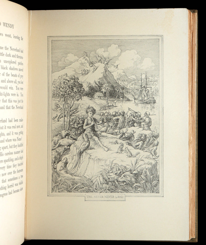 1911 Rare Peter Pan First Edition - Peter and Wendy by James Matthew Barrie