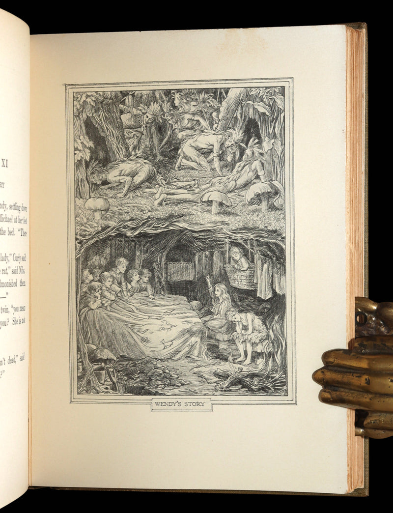 1911 Rare Peter Pan First Edition - Peter and Wendy by James Matthew Barrie