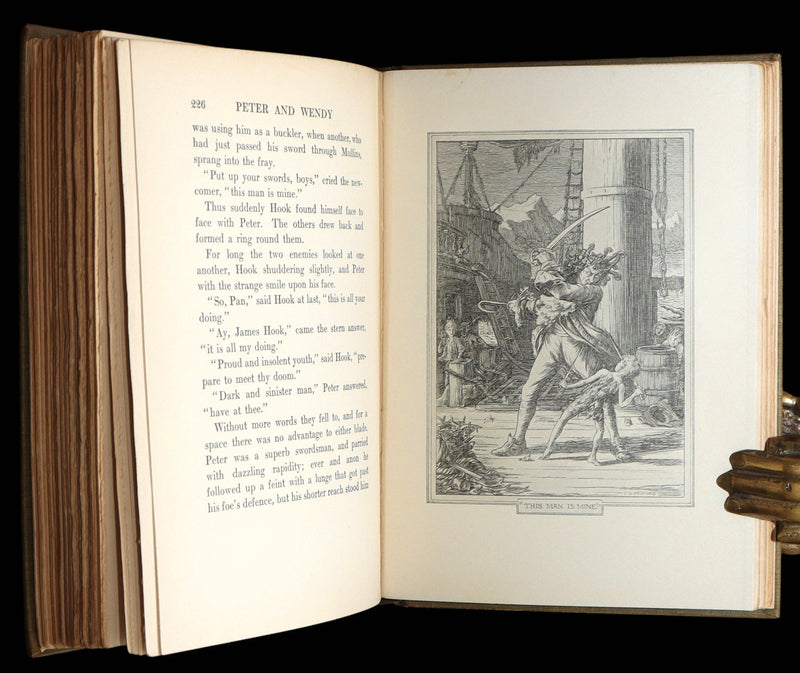 1911 Rare Peter Pan First Edition - Peter and Wendy by James Matthew Barrie