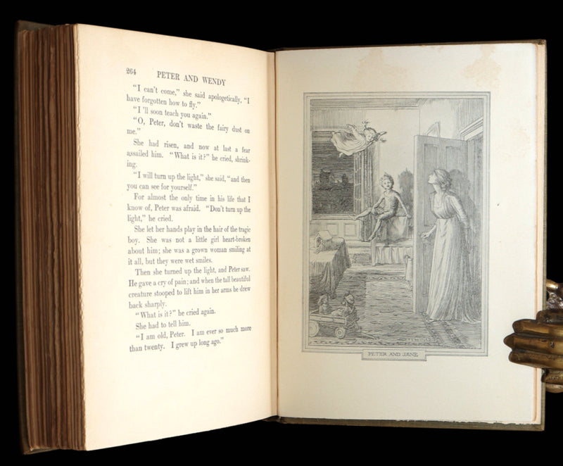 1911 Rare Peter Pan First Edition - Peter and Wendy by James Matthew Barrie