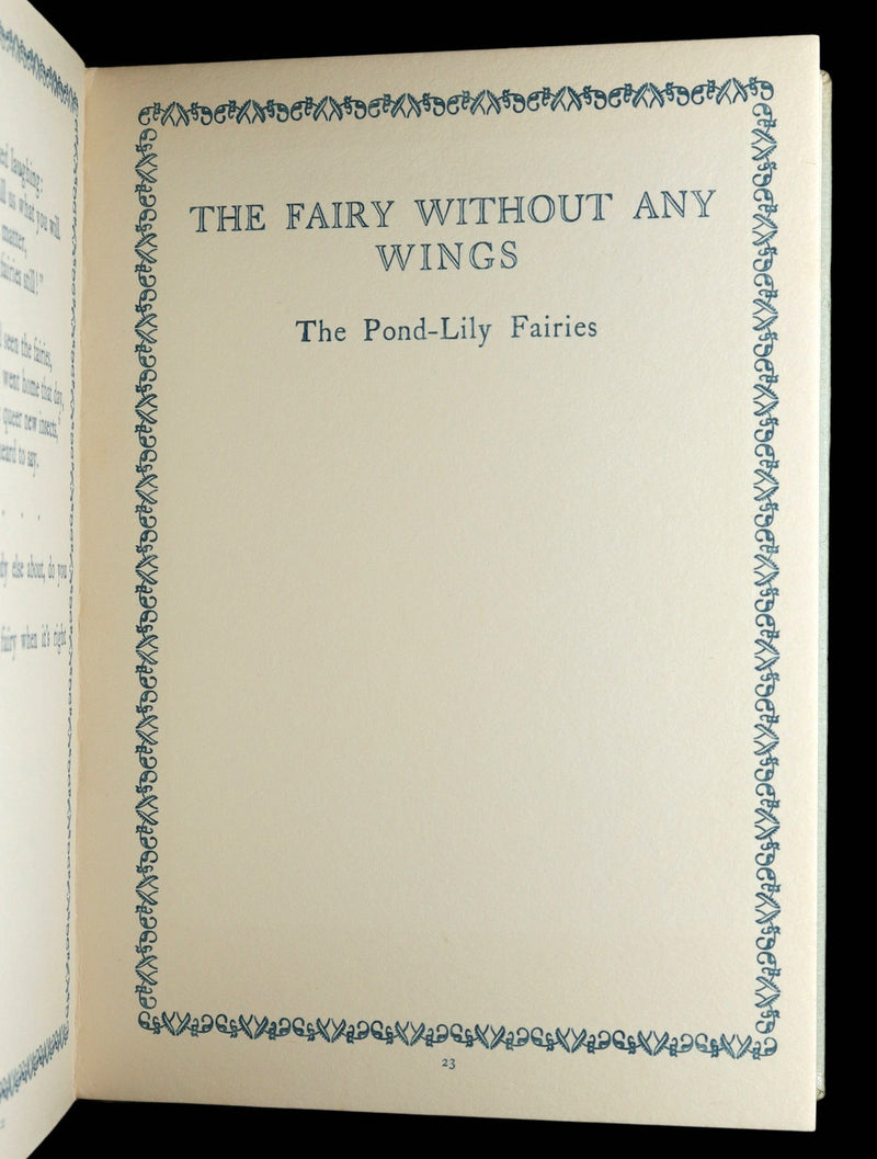 1925 Rare Fairy Book by Marion St. John Webb - The Pond Fairies