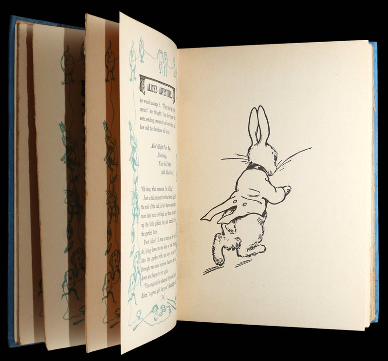 1907 Rare 1stED - Alice in Wonderland Illustrated by Bessie Pease Gutmann