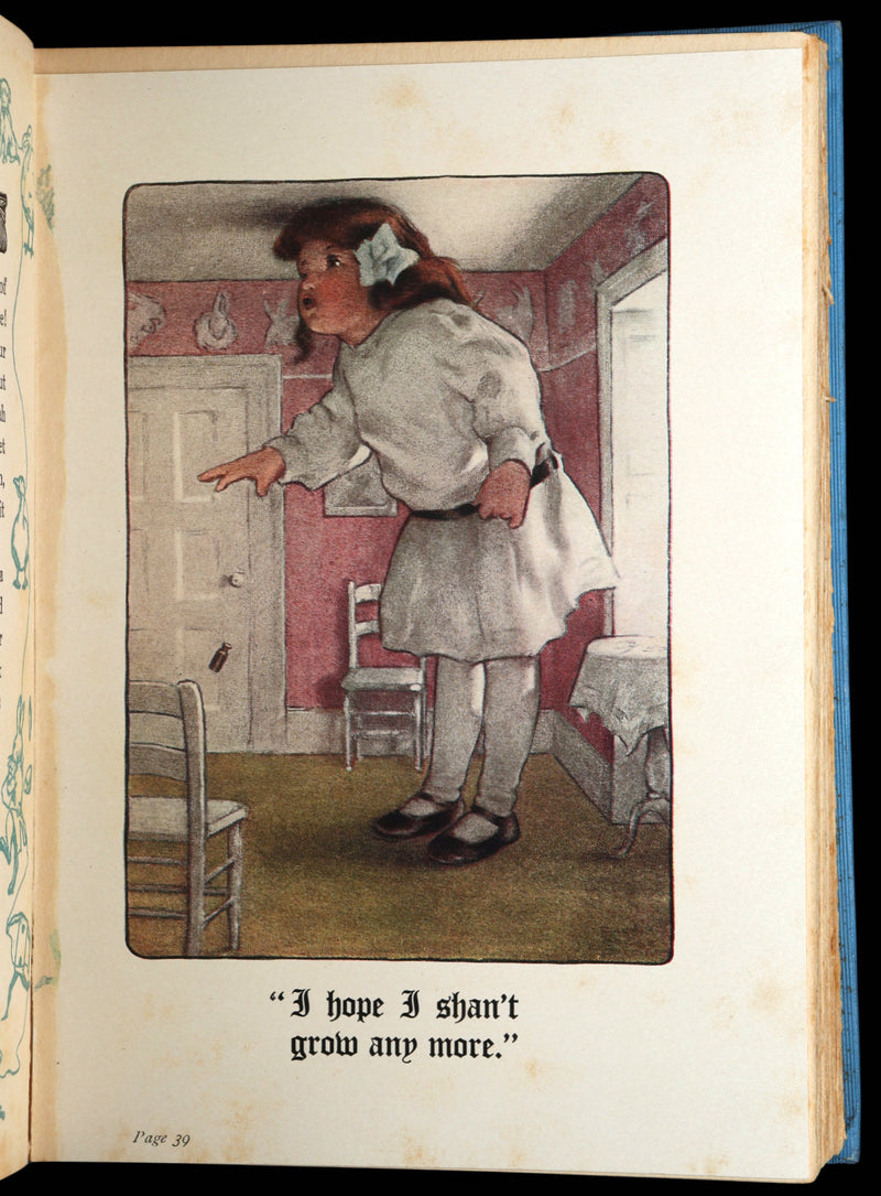1907 Rare 1stED - Alice in Wonderland Illustrated by Bessie Pease Gutmann