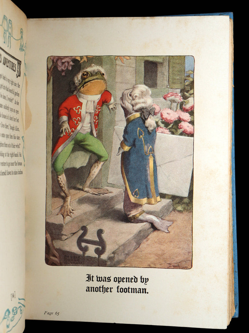1907 Rare 1stED - Alice in Wonderland Illustrated by Bessie Pease Gutmann