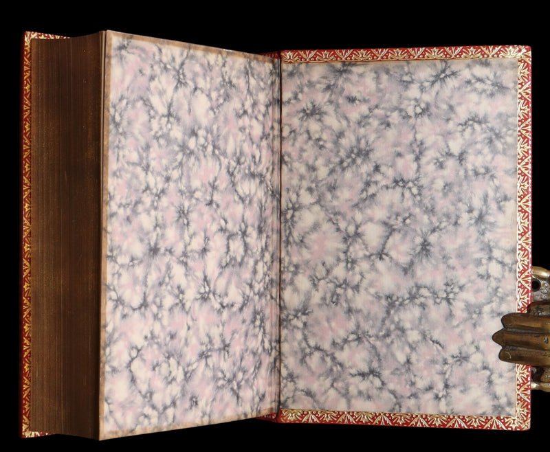 1933 Nice Bayntun Binding- La Divina Commedia by Dante Alighieri, Illustrated