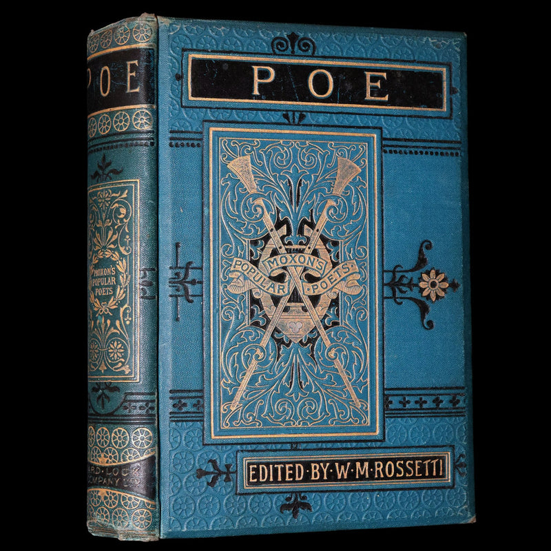 1890 Rare Book - The Poetical Works of Edgar Allan Poe, Illustrated