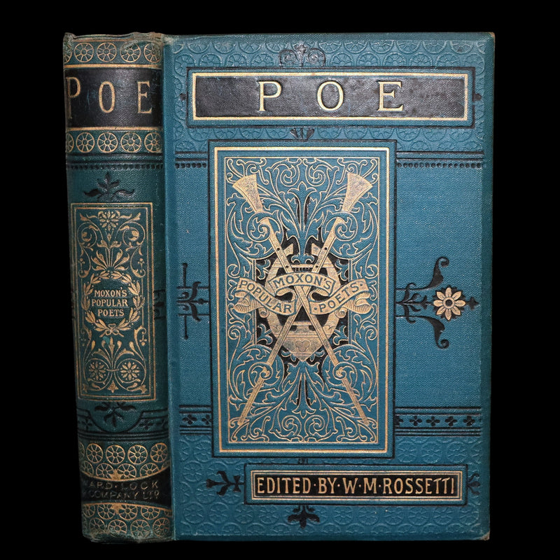 1890 Rare Book - The Poetical Works of Edgar Allan Poe, Illustrated