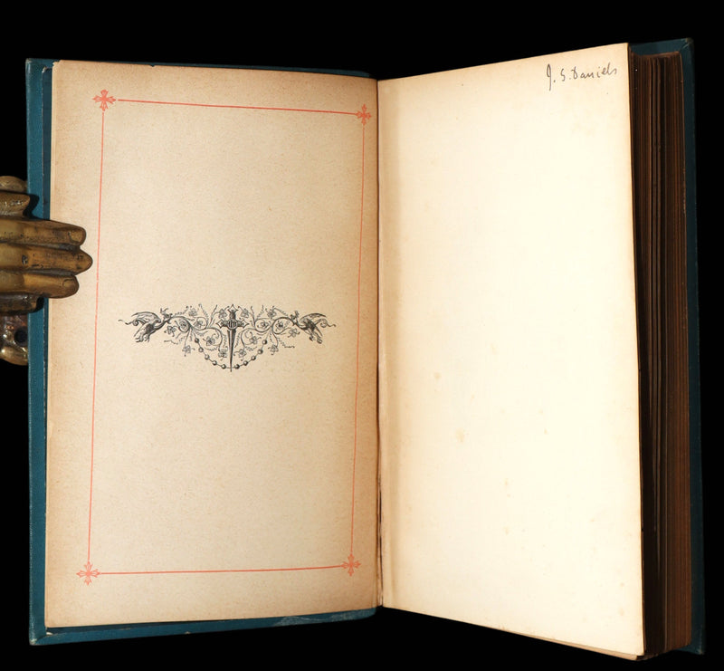 1890 Rare Book - The Poetical Works of Edgar Allan Poe, Illustrated
