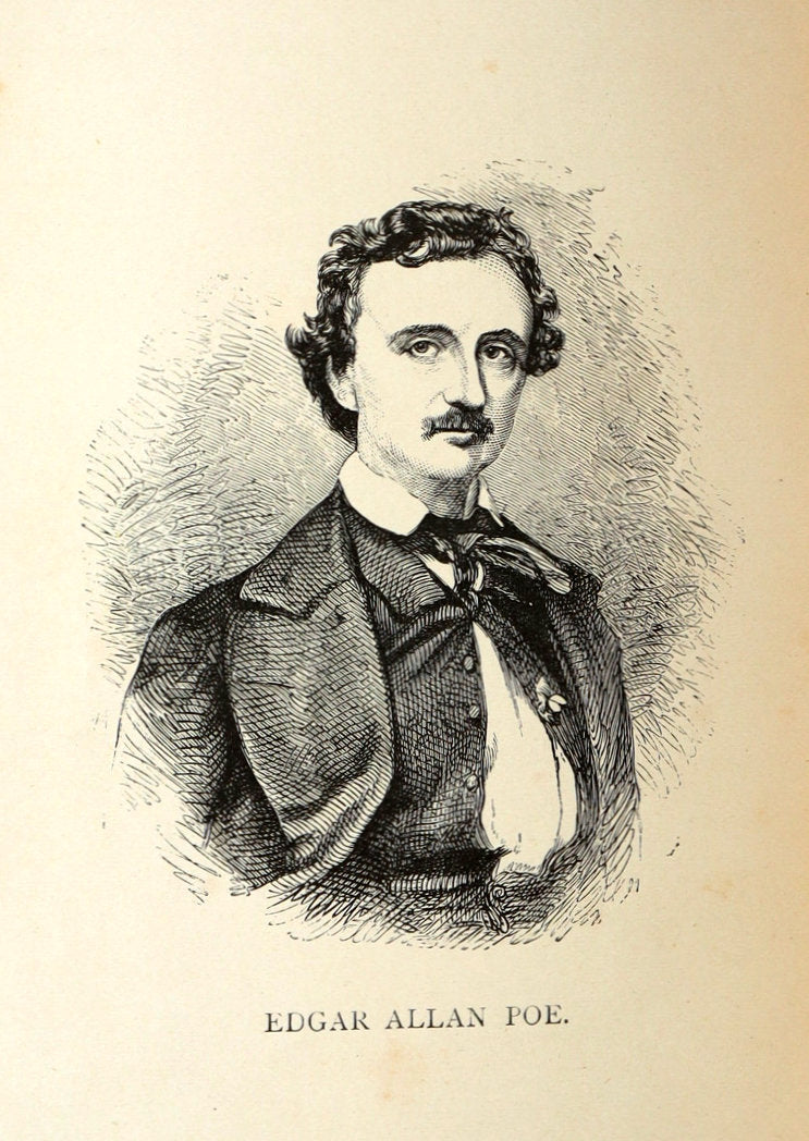 1890 Rare Book - The Poetical Works of Edgar Allan Poe, Illustrated