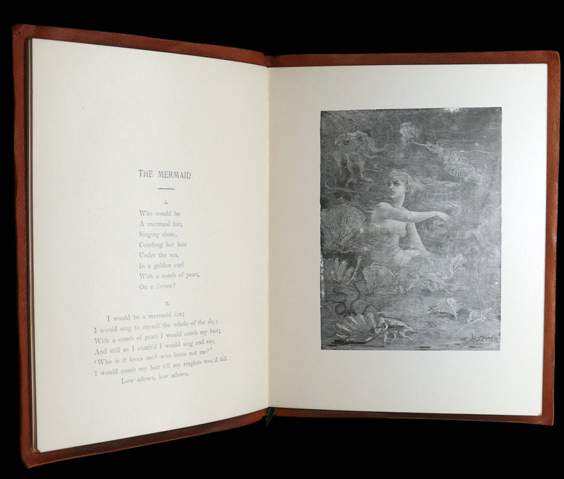 1890 Scarce Gift Edition - Sea-Fairies and Other Poems by Alfred Tennyson