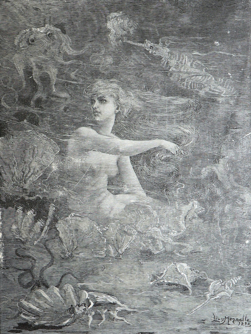 1890 Scarce Gift Edition - Sea-Fairies and Other Poems by Alfred Tennyson