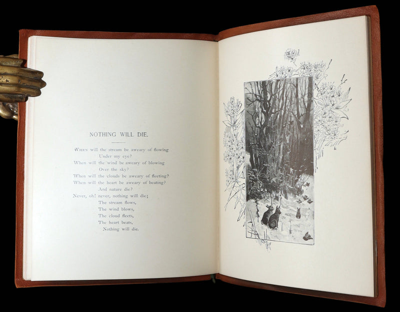 1890 Scarce Gift Edition - Sea-Fairies and Other Poems by Alfred Tennyson