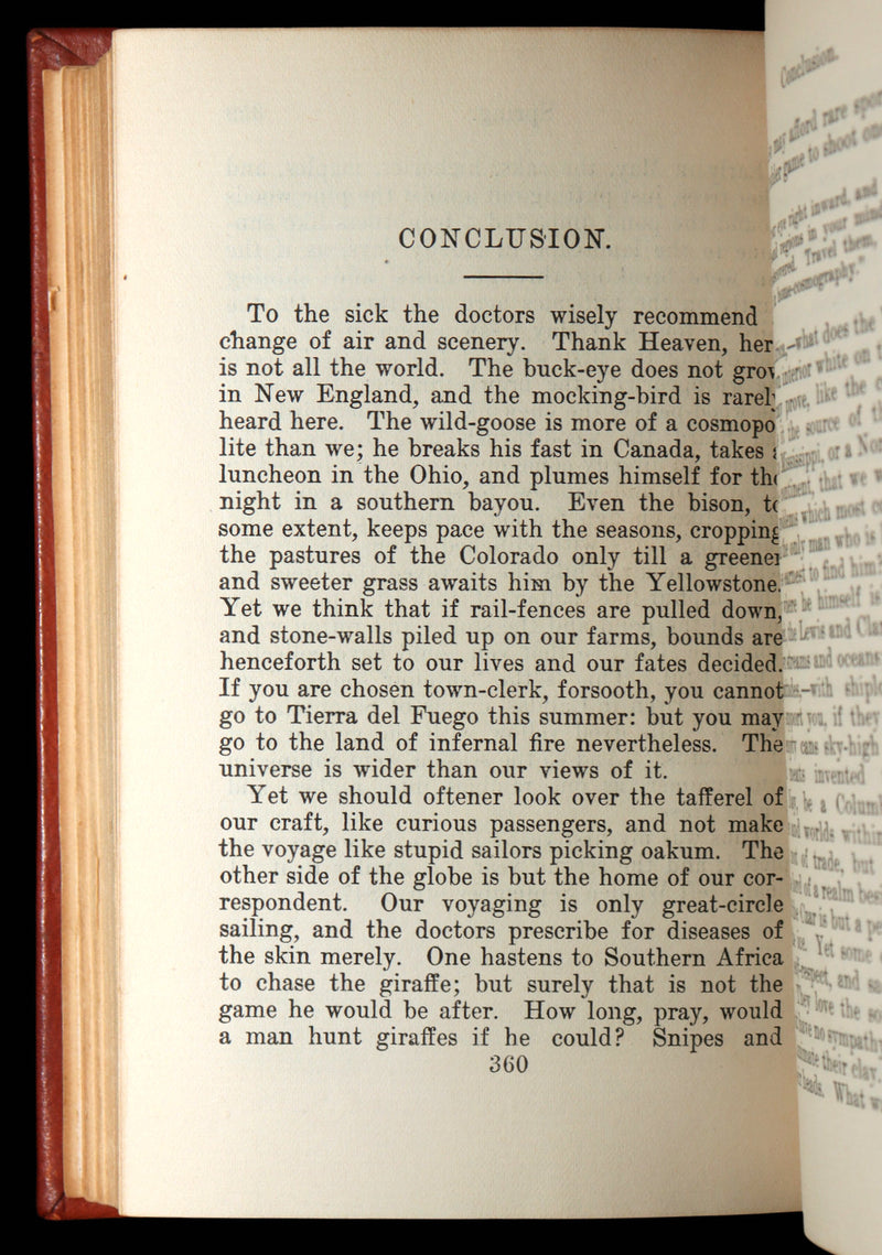 1899 Nice Binding - Walden; or, Life in the Woods by Henry David Thoreau