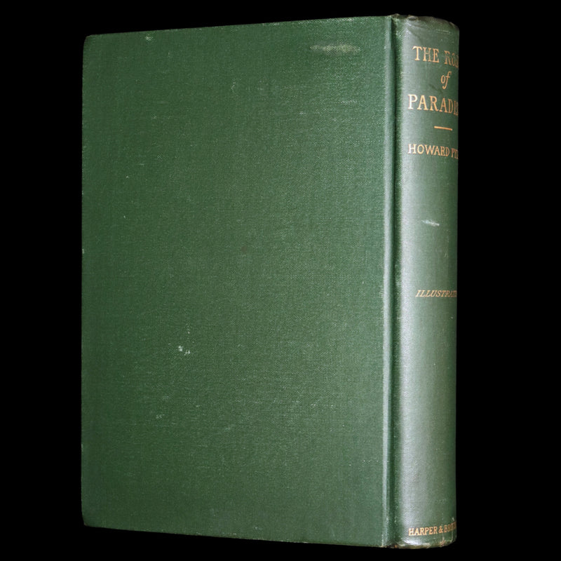 1888 Rare First Edition- The Rose of Paradise, A Pirate Adventure by Howard Pyle