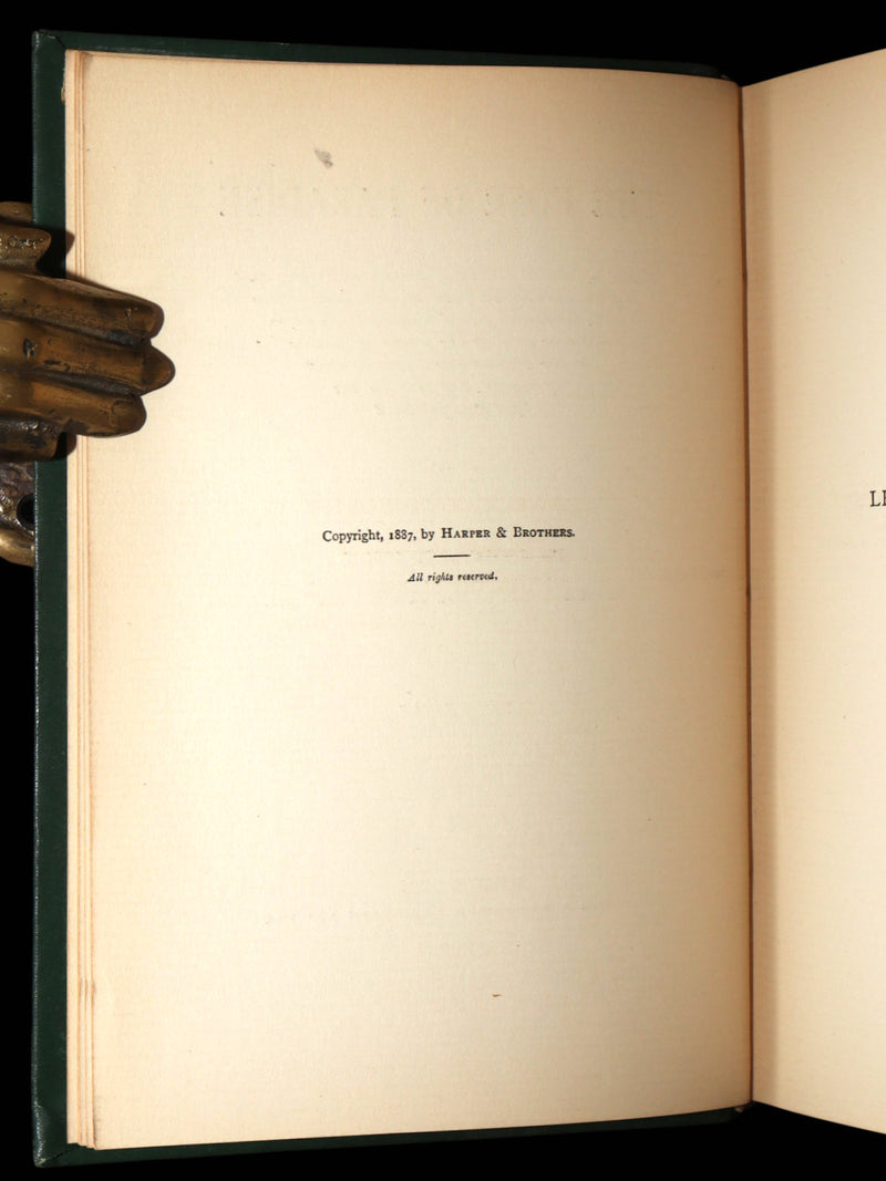 1888 Rare First Edition- The Rose of Paradise, A Pirate Adventure by Howard Pyle