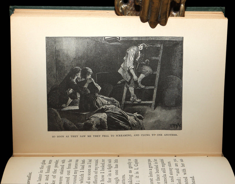 1888 Rare First Edition- The Rose of Paradise, A Pirate Adventure by Howard Pyle