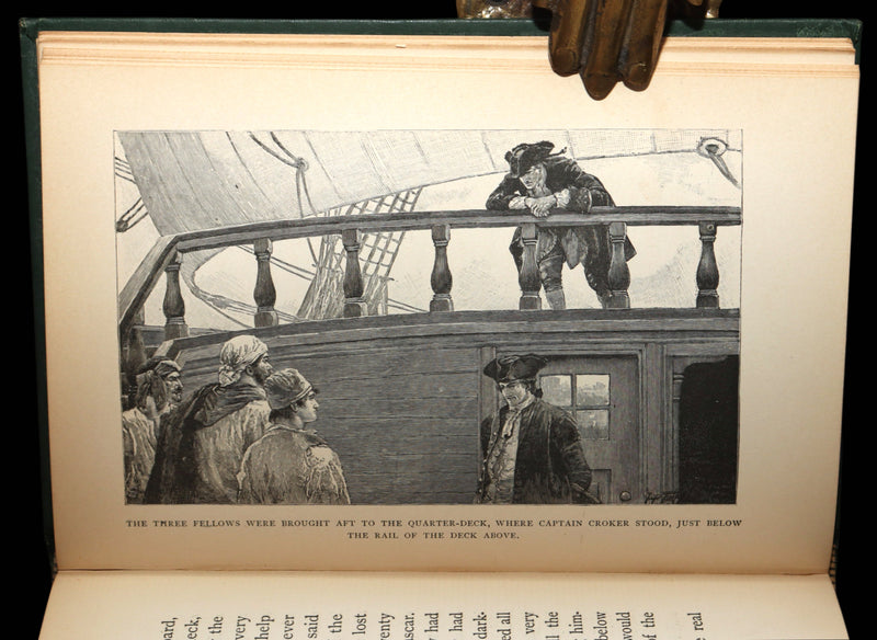 1888 Rare First Edition- The Rose of Paradise, A Pirate Adventure by Howard Pyle