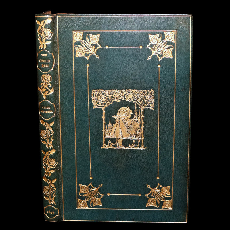 1897 First Edition bound by Bayntun-Rivière - The Children by Alice Meynell