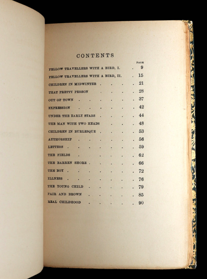 1897 First Edition bound by Bayntun-Rivière - The Children by Alice Meynell