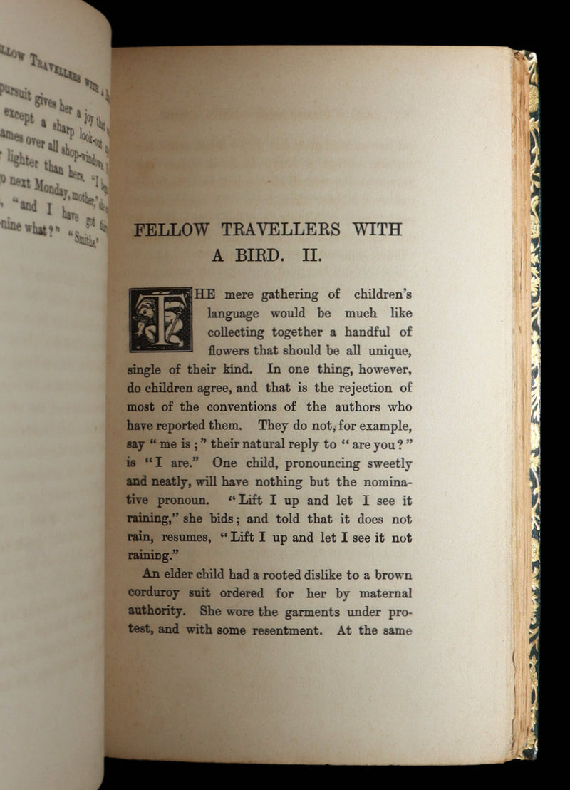 1897 First Edition bound by Bayntun-Rivière - The Children by Alice Meynell