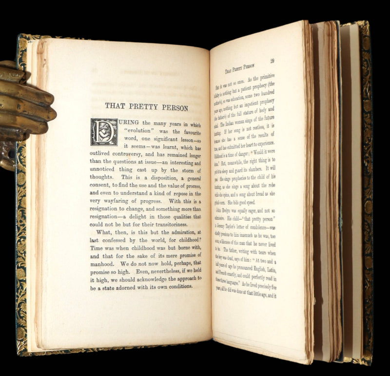 1897 First Edition bound by Bayntun-Rivière - The Children by Alice Meynell