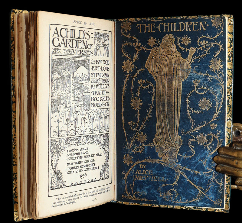 1897 First Edition bound by Bayntun-Rivière - The Children by Alice Meynell