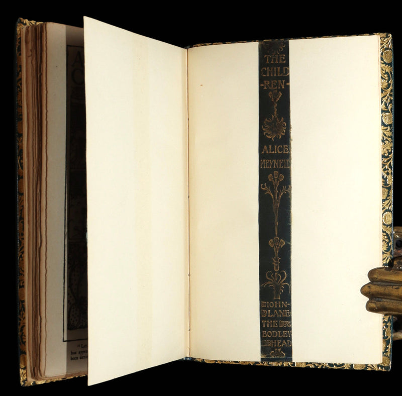 1897 First Edition bound by Bayntun-Rivière - The Children by Alice Meynell