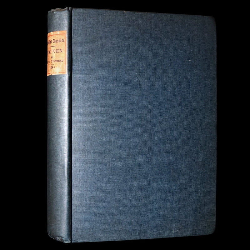 1886 Rare First UK Edition - Walden by Henry David Thoreau