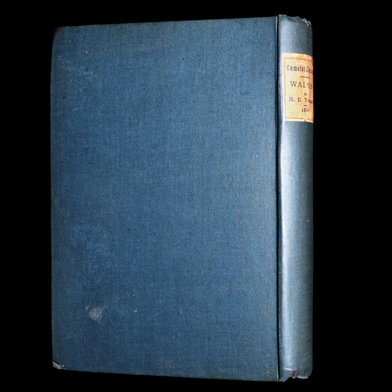 1886 Rare First UK Edition - Walden by Henry David Thoreau
