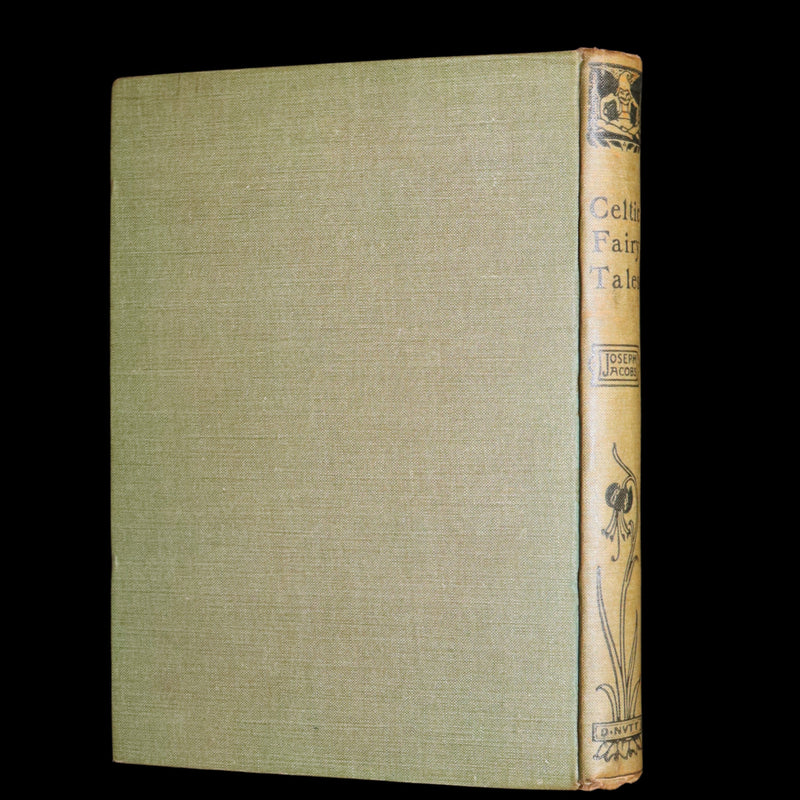 1895 Rare Book - Celtic Fairy Tales by J. Jacobs illustrated by John D. Batten