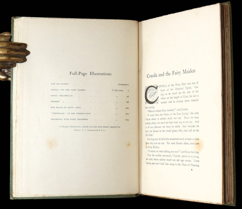 1895 Rare Book - Celtic Fairy Tales by J. Jacobs illustrated by John D. Batten