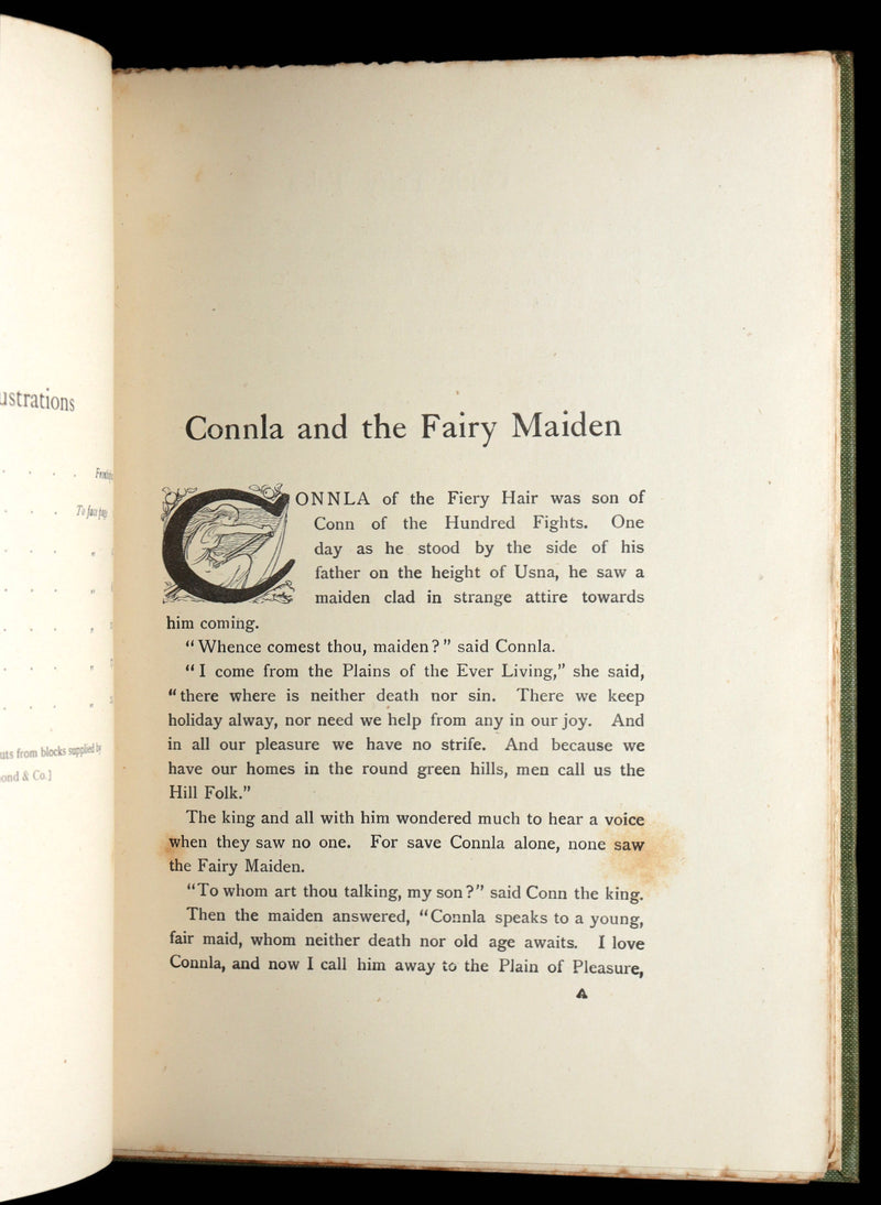 1895 Rare Book - Celtic Fairy Tales by J. Jacobs illustrated by John D. Batten