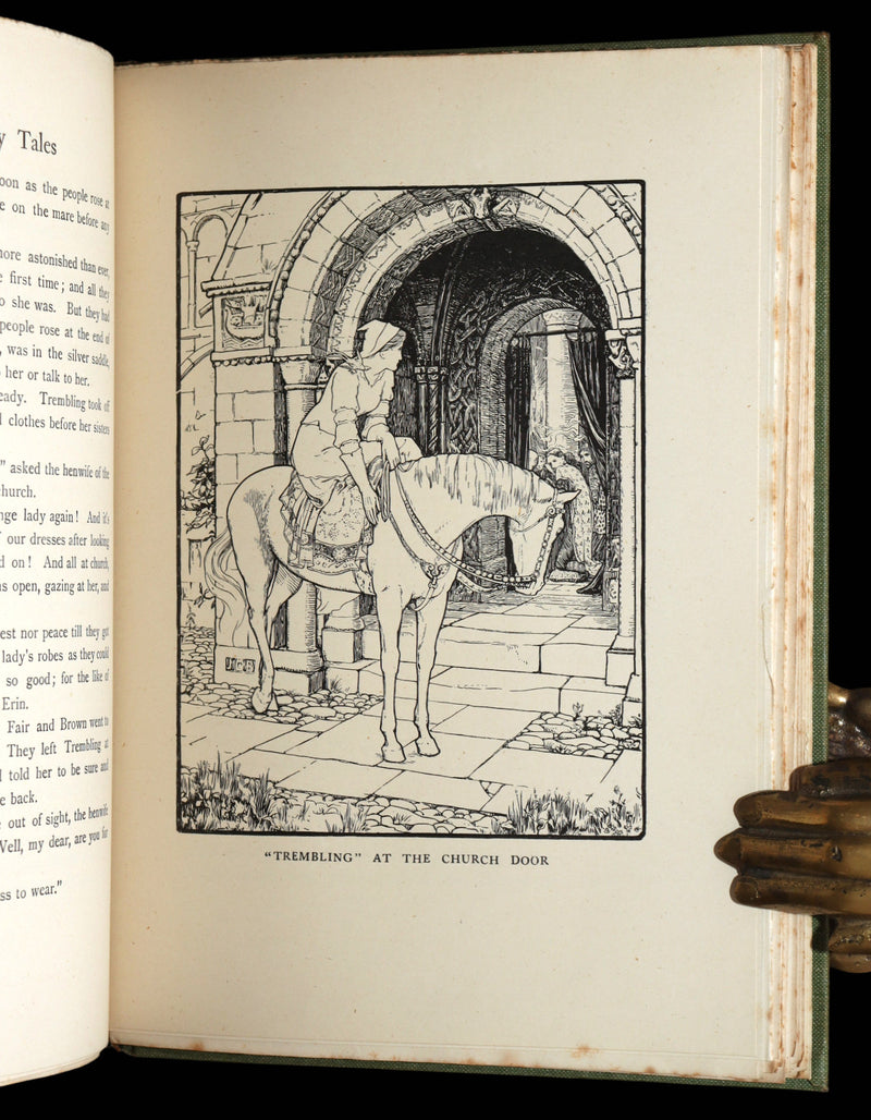 1895 Rare Book - Celtic Fairy Tales by J. Jacobs illustrated by John D. Batten
